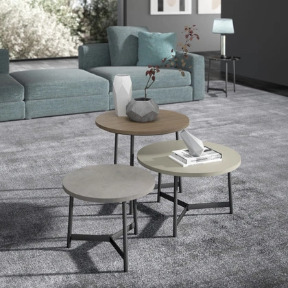 Tavolino moderno Milord Low di Maconi