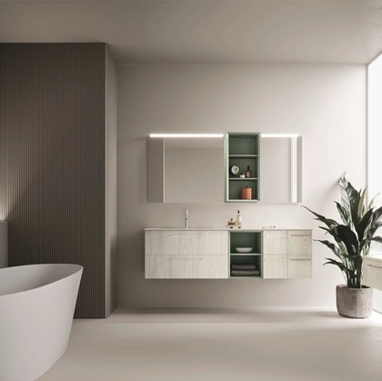 Mobile da Bagno sospeso Ho-me plus liscio 41 di Arbi