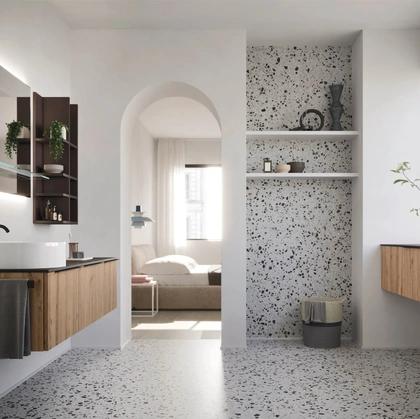 Mobile da Bagno sospeso Ho-me plus liscio 51 di Arbi