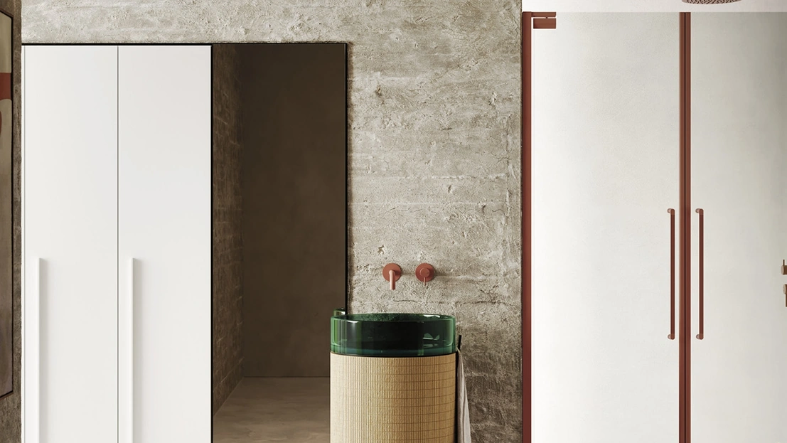 Mobile da Bagno Sky Liscio 36 di Arbi