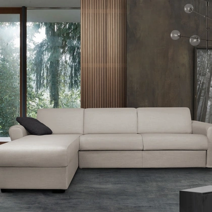 Divano Letto con penisola Cleo di Salvetti