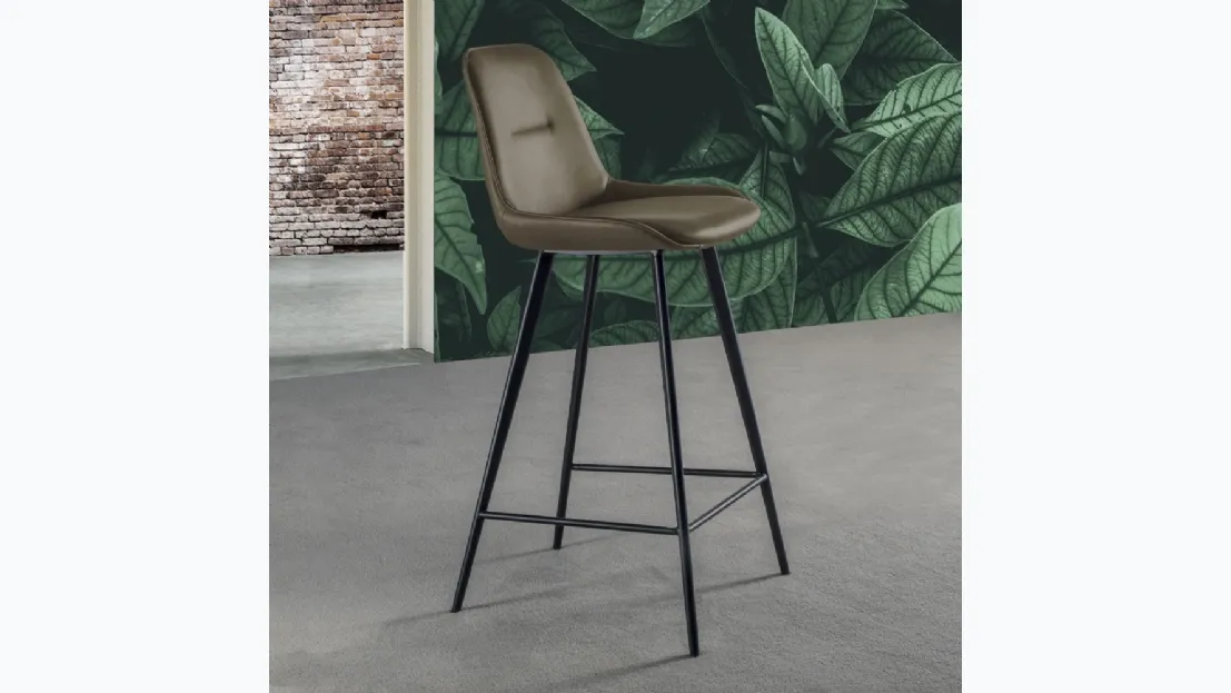 Sgabello Norway Stool 4 gambe 80 di La Seggiola