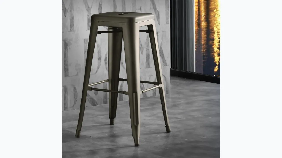 Sgabello Route 66 Stool 74 di La Seggiola