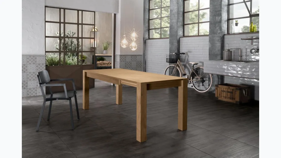 Tavolo allungabile Wood di Stones