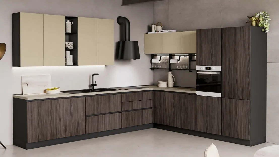 Cucina Moderna Sandy-03-Noce-e-Sabbia Net Cucine